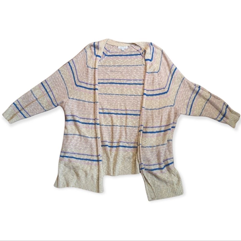 Boutique Striped Cardigan